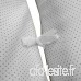 Modulit - Coussin d'Allaitement  Volume ajustable  Coton BIO  180cm  Déhoussable Bio Blanc à Pois - B01HQA2KS6